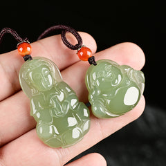Guanyin Jade Pendant Male Jade Buddha Pendant Jade Customization